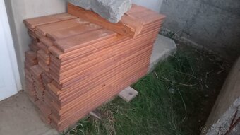 Drevené plotovky / plotové dosky 100 cm – namorené (100 ks) - 2