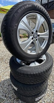 Mercedes Benz disky r18, 5x112 + zimné pneu Matador - 2