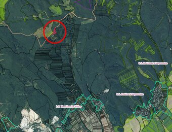 Trenčianske Mitice – 1.870 m2 LES - 2