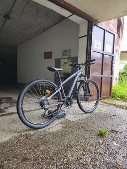 Horský bicykel EXPL 50 tmavosivý veľkosť S - 2
