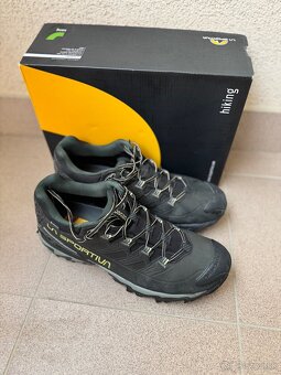 La Sportiva Ultra Raptor II Leather Wide GTX black/cedar - 2