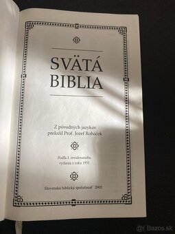 Svätá Biblia Rohaček - 2
