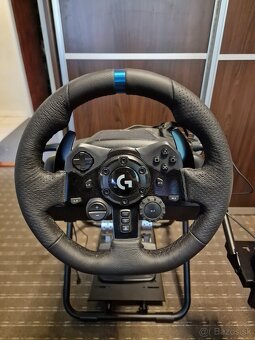 Logitech G923 + Radiaca páka + rám - 2