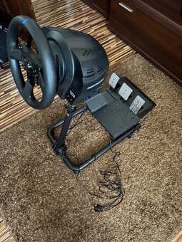 Predám Thrustmaster T300RS set so stojanom - 2