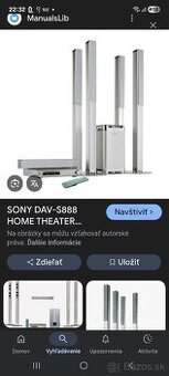 Domáce kino Sony - 2