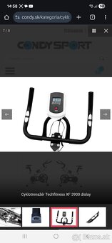 Stacionárny bicykel TECHFITNESS XF 3900 - 2