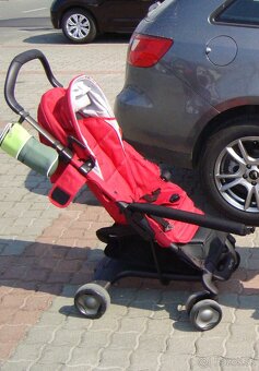 Kočík Nuna športový – červený, výborný stav - 2