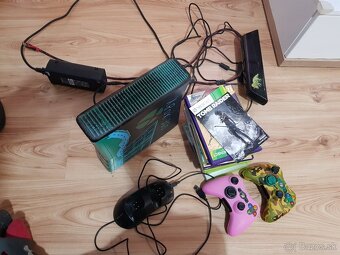 Predame xbox 360 + kinect +2 ovladace,hry - 2