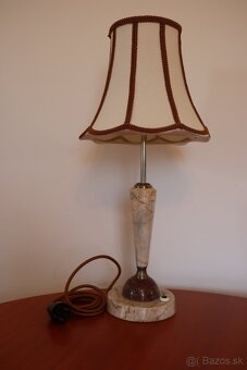 Starožitná stolová lampa. - 2