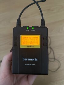 Saramonic UwMic9 bezdrôtový UHF systém (RX9+TX9) - 2