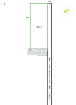 HALO reality - Predaj, pozemok pre rodinný dom 720 m2 Kráľ - 2