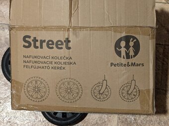 Sada 4 nafukovacích kolies pre kočík Petite&Mars Street - 2