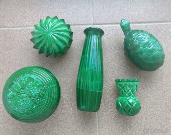 Malachite sklo - 2