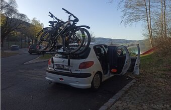 Nosič bicyklov na zadné dvere THULE ClipOn High 9105 - 2