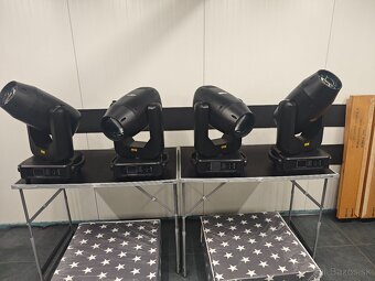 Predám 4 ks profesionálne ledkové hlavy LED BSW 400W(3 in 1) - 2