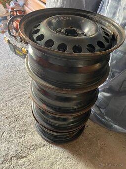 Plechove disky 6Jx15H2 ET49 5x110 - 2