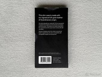 iPhone 16 Pro Max čierny kožený kryt - 2