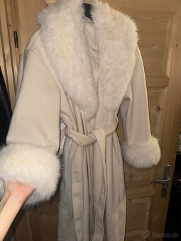 Vlneny kabat s kozusinou - 2