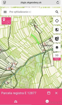 Predaj pozemkov Horná Súča . - 2