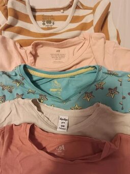 Bavlnené tričká 116-122, 5-7 rokov - 2