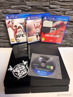 PlayStation 4 – 500GB + 2 ovládače + 4 hry - 2