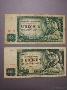 100Kčs 1961 - 2