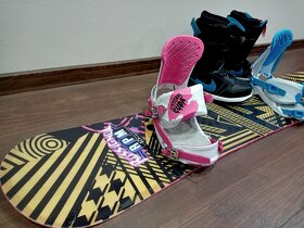 Predám snowboard Rossignol s topánkami Nike - 2