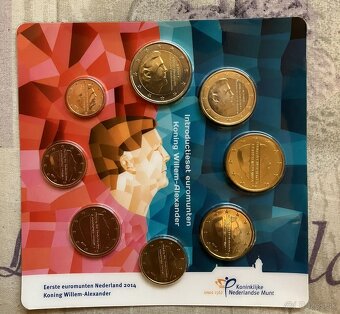 Sada euromincí Holandsko 2014 - 2