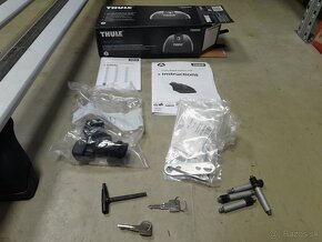Thule WingBar Evo 118cm + pätky na fixpoint + gumičky na Kia - 2