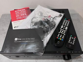 NAD T 758 V3i (DIRAC, BluOS, 4k ATMOS, hi-res, MQA)-top stav - 2
