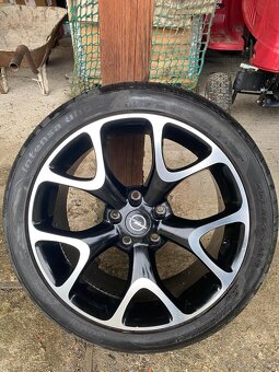 Alu disky, R18 5x120 plus letné pneu - 2