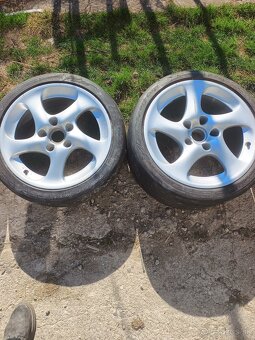 Predám Alu disky/ Elektróny Porsche OEM R18 dvojrozmer - 2