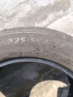 Pneumatiky 225/55 R17 zimné - 2