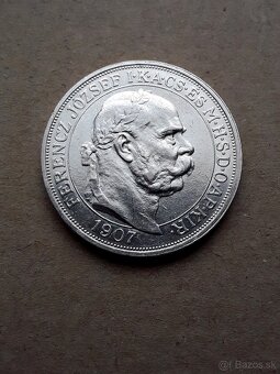 5 korona 1907 výročná - 2