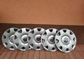 Plechove disky a puklice VW Passat R16 5x112 ET42 - 2
