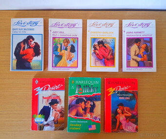 Knihy Harlequin a Love Story za 0,20 EUR - 2