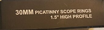30mm krúžky na picatinny vysoké - 2