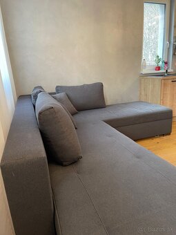 Rohová rozkladacia sedačka - 2