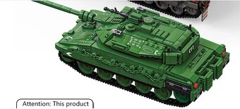 Tank MERKAVA 1029 ks stavebnica - 2