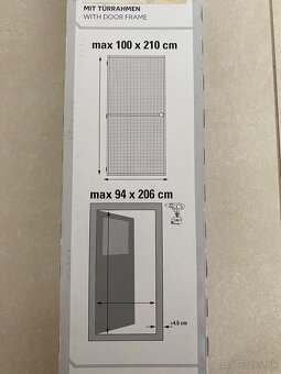 Dvere s hlin. ramom proti hmyzu - 2