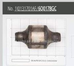 Katalyzátory VW Golf 5 1.4 - 2