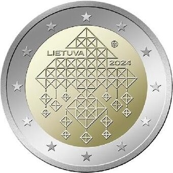 2.eurové mince UNC - 2