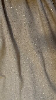 Zlaté spoločenské šaty dlhé - 2