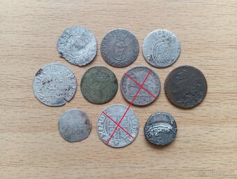 Staré strieborné mince - 2