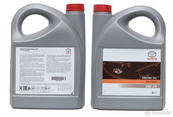 Olej 5W30 + filtre Toyota  Auris / Corolla / Avensis benzín - 2