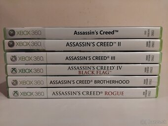 6 hier na Microsoft Xbox 360 - Assassin’s Creed séria - 2