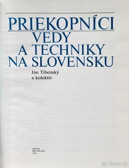 Ján Tibenský a kolektív - Priekopníci vedy a techniky na Slo - 2