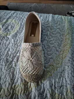 Obuv perfované espadrilky - 2