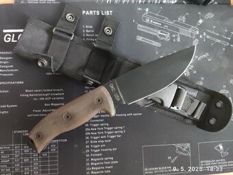 Nôž, dyka, Ontario RAT 5 - 2