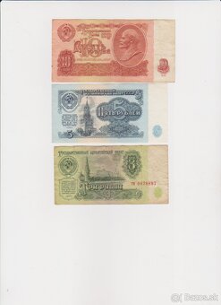Predám bankovky Ruble - 2